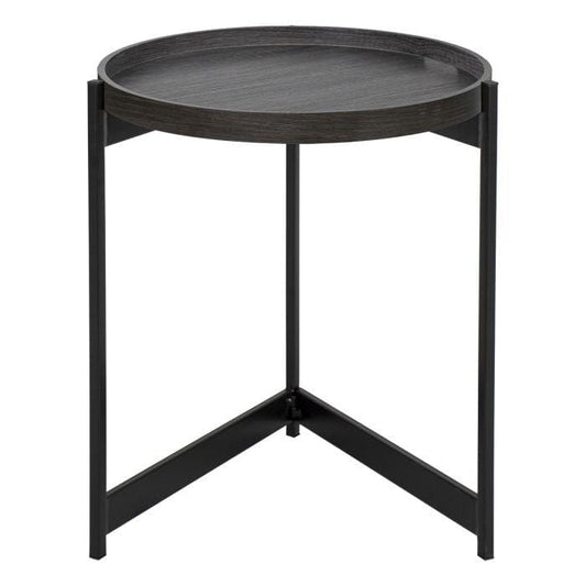Tomal Round Table Dark Oak Style Veneer