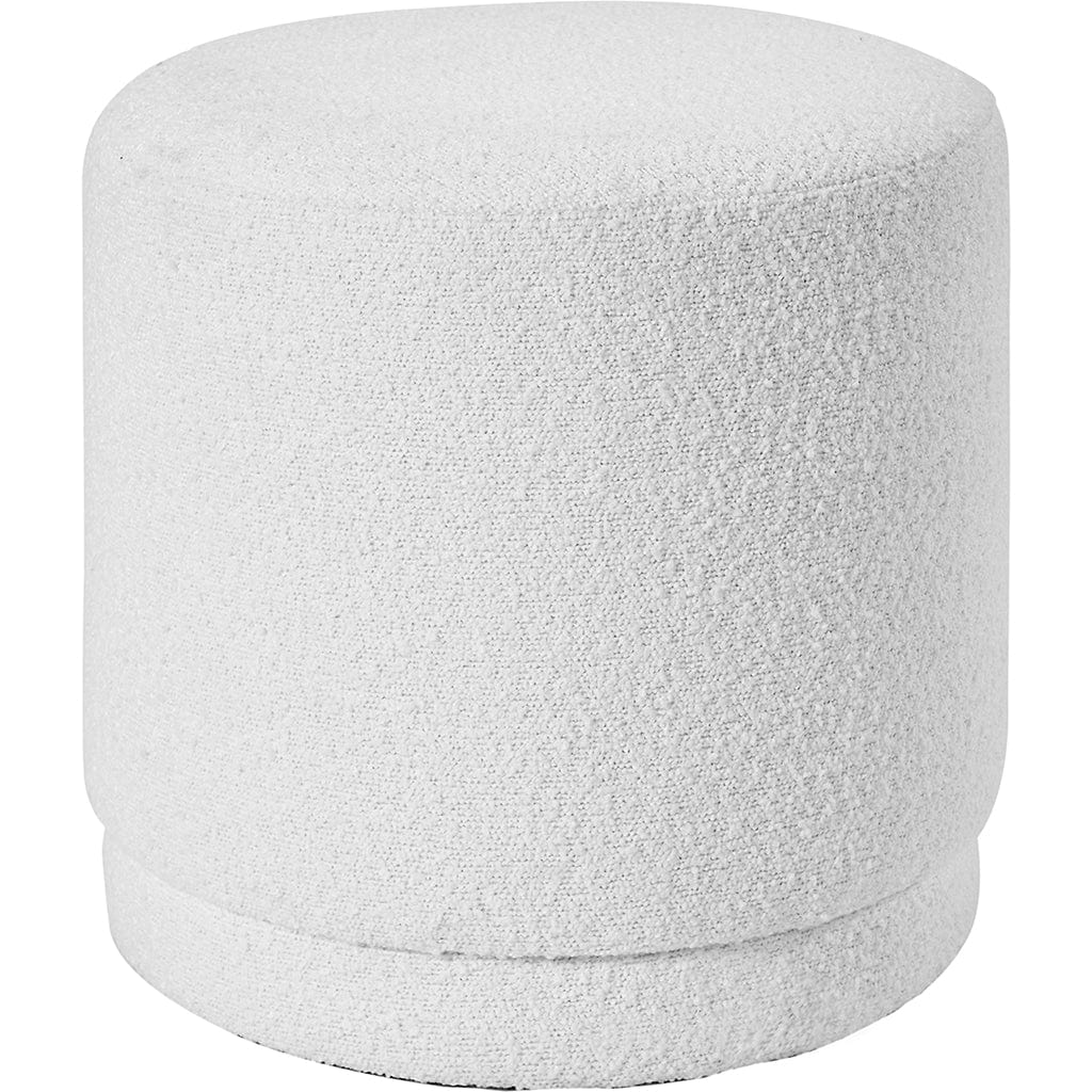 Sassari Boucle Cylinder Pouffe