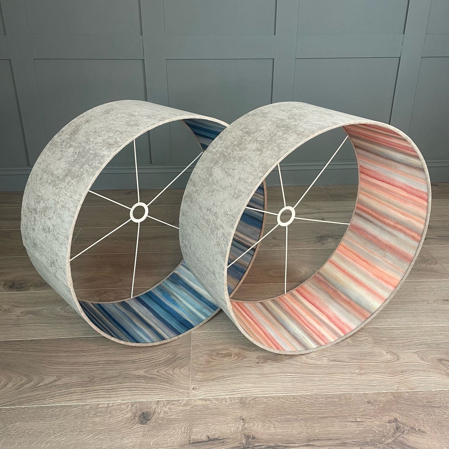 Artist's Stripe by Clarissa Hulse Lined Shade with Choice of Lining