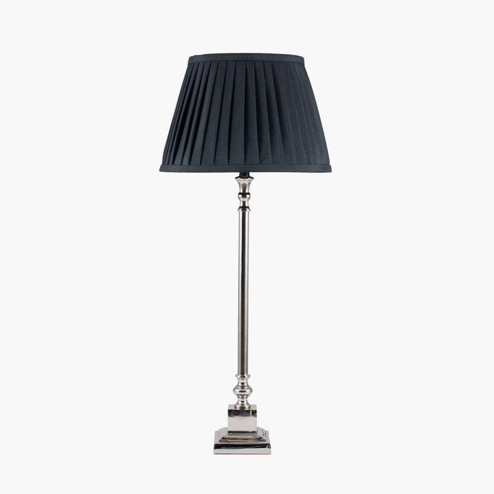 Claudius Metal Stick Table Lamp with Square Foot
