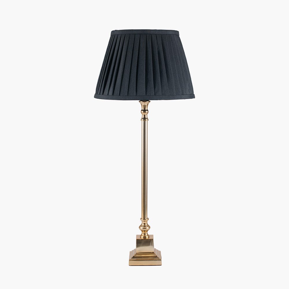 Claudius Metal Stick Table Lamp with Square Foot
