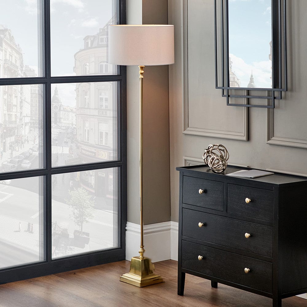 Claudius Metal Stick Floor Lamp Base