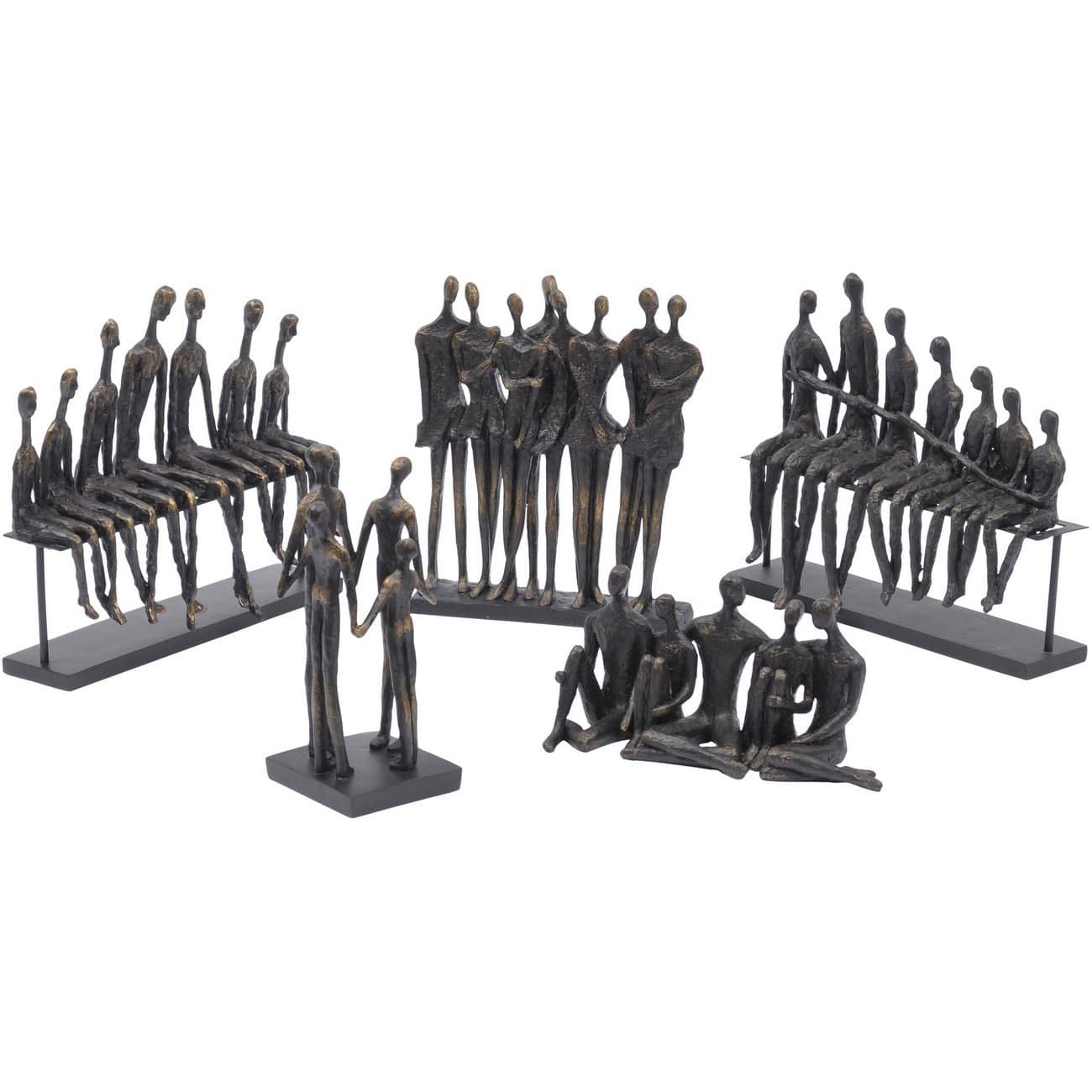 Seated Friends Sculpture