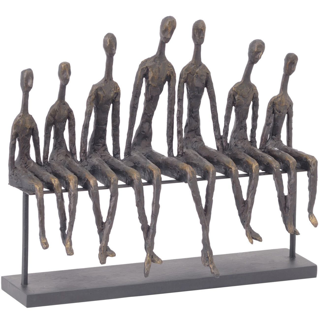 Seated Friends Sculpture