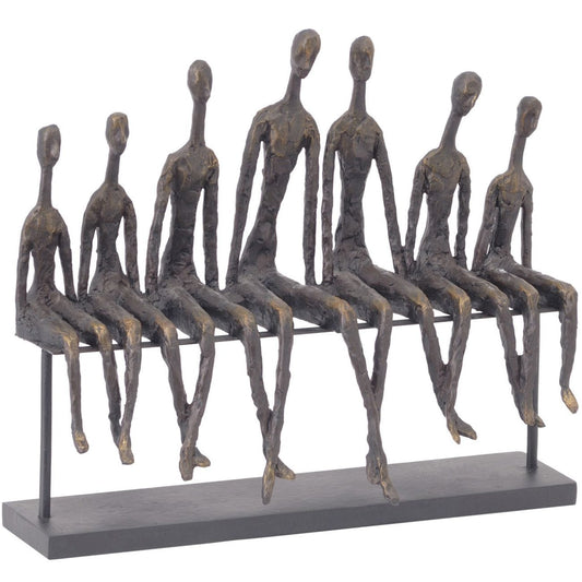 Seated Friends Sculpture