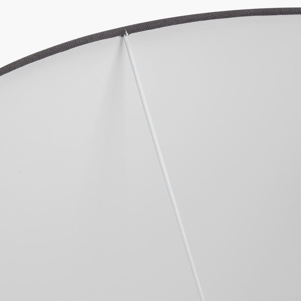 Winston Grey Handloom Tapered Cylinder Shade