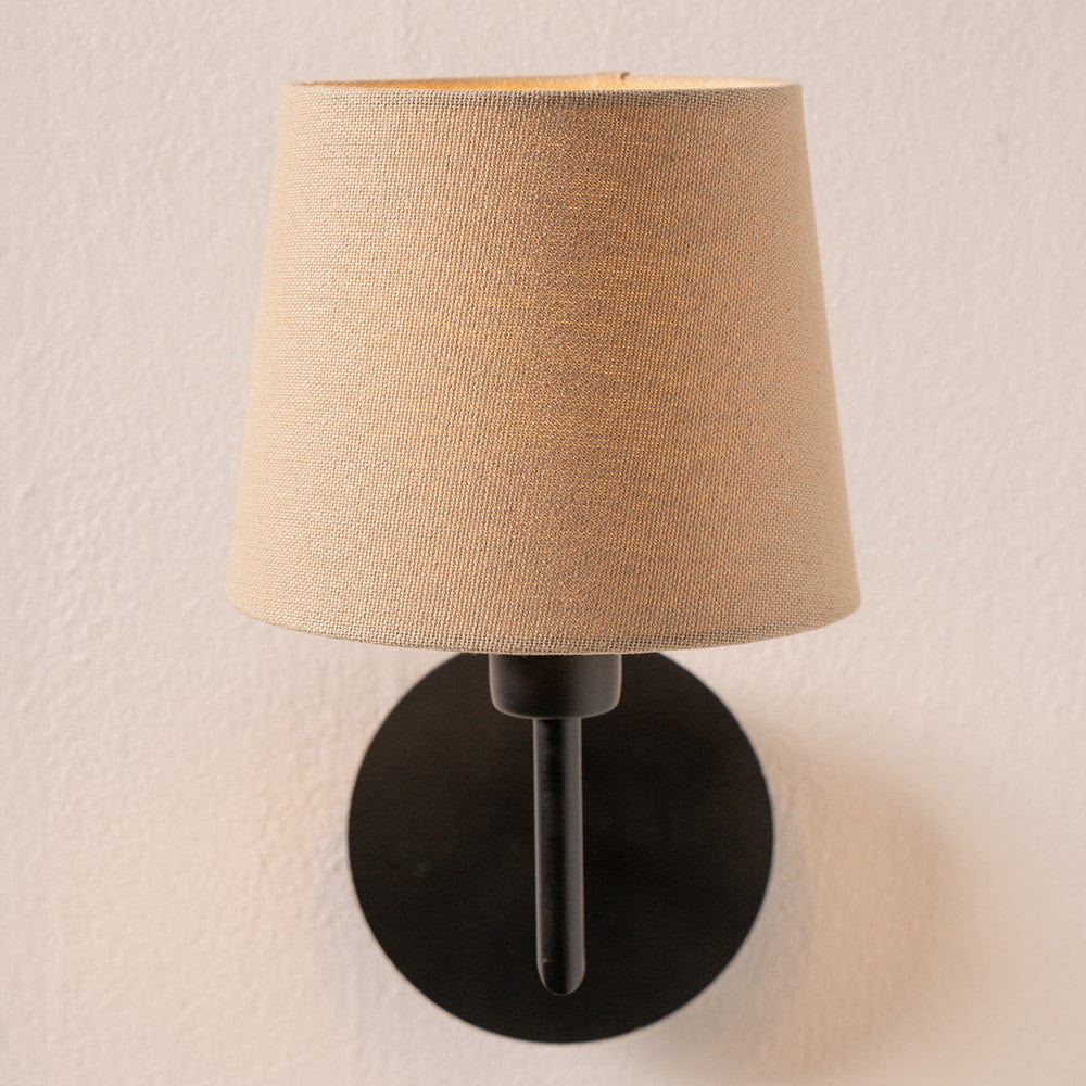 Pelham 15cm Handloom Tapered Lemon Clip Shade