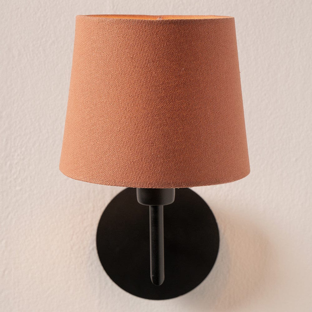 Pelham 15cm Handloom Tapered Lemon Clip Shade