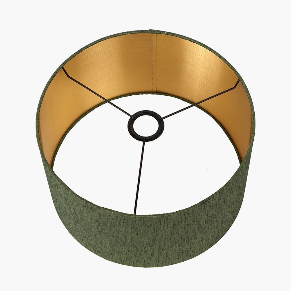 Stellan Slubbed Faux Silk Cylinder Shade