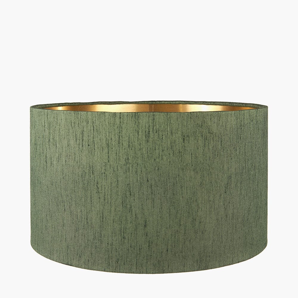 Stellan Slubbed Faux Silk Cylinder Shade