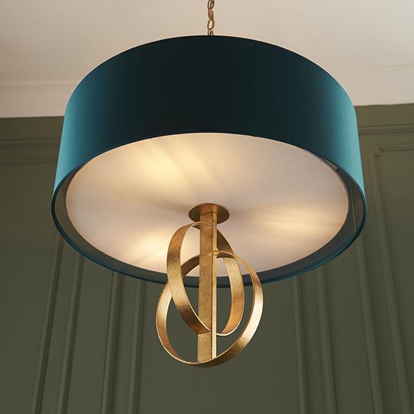 Charleston Antique Finish 3 Light Pendant