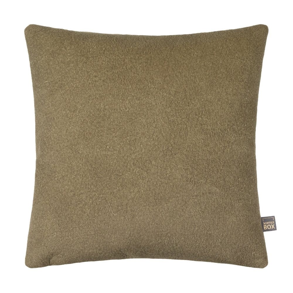 Easkey Green Boucle Cushion