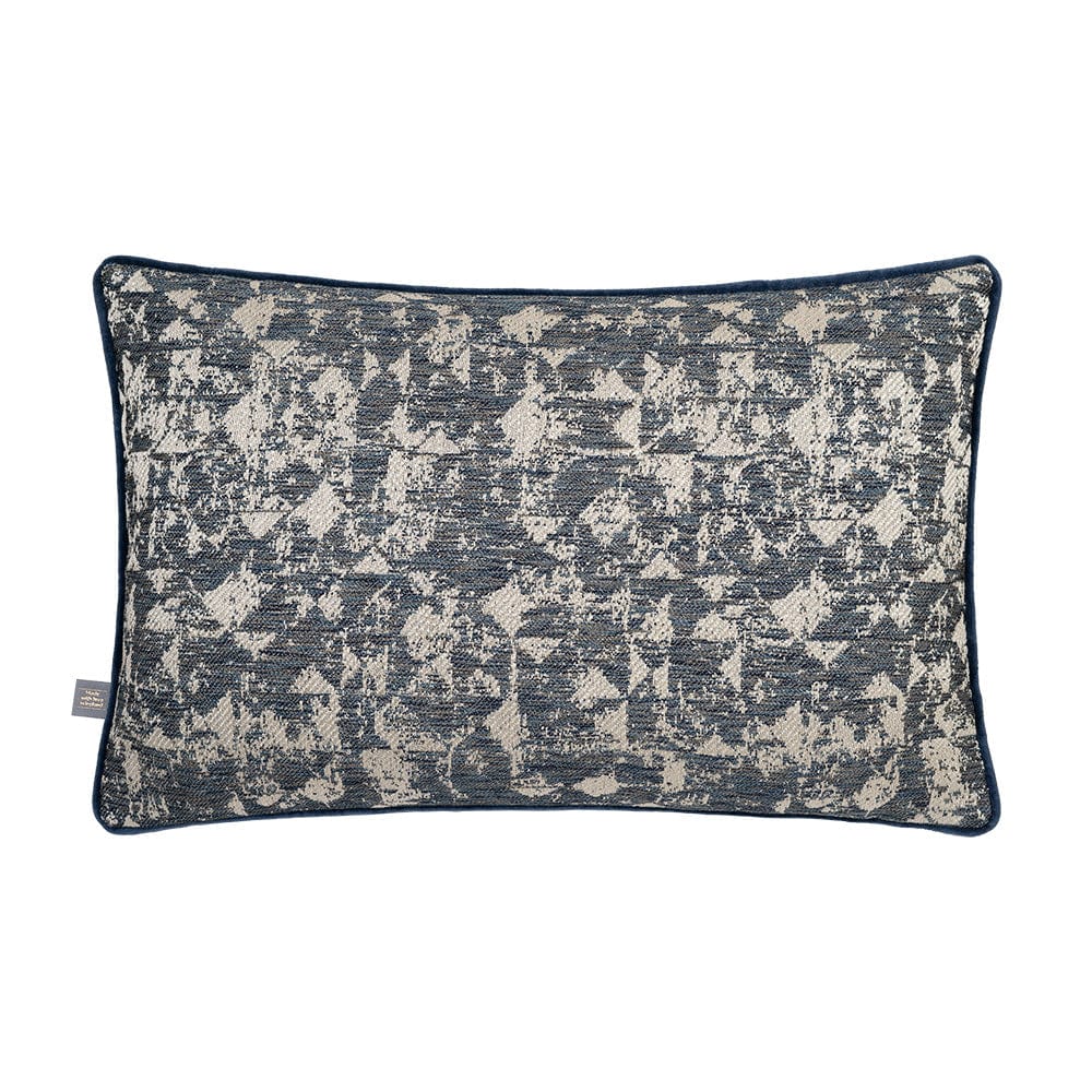 Joni Blue & Silver Cushion