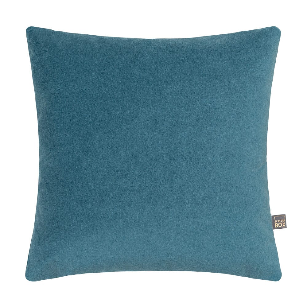 Richelle Teal Velvet Cushion