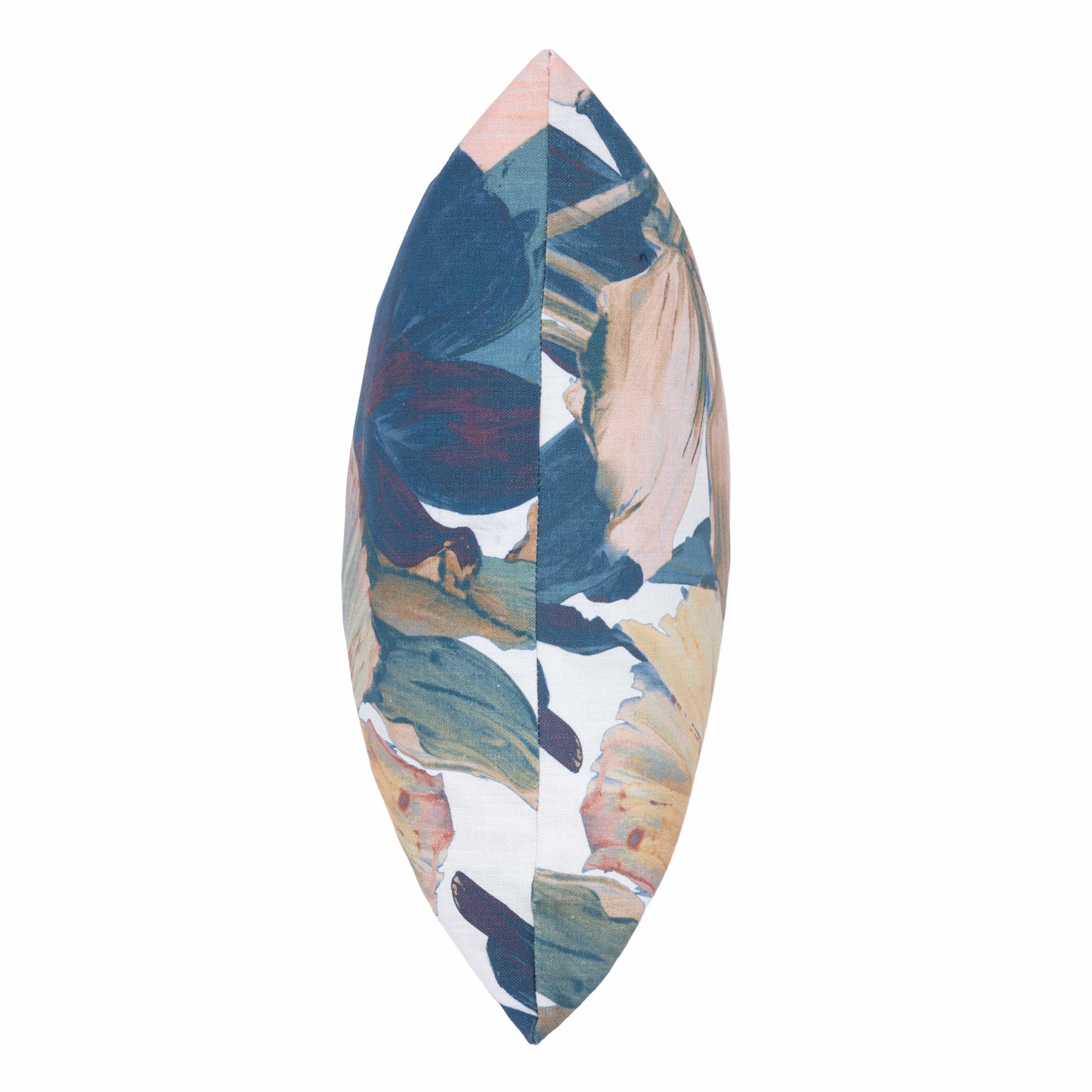 Maya Rose & Navy Cushion