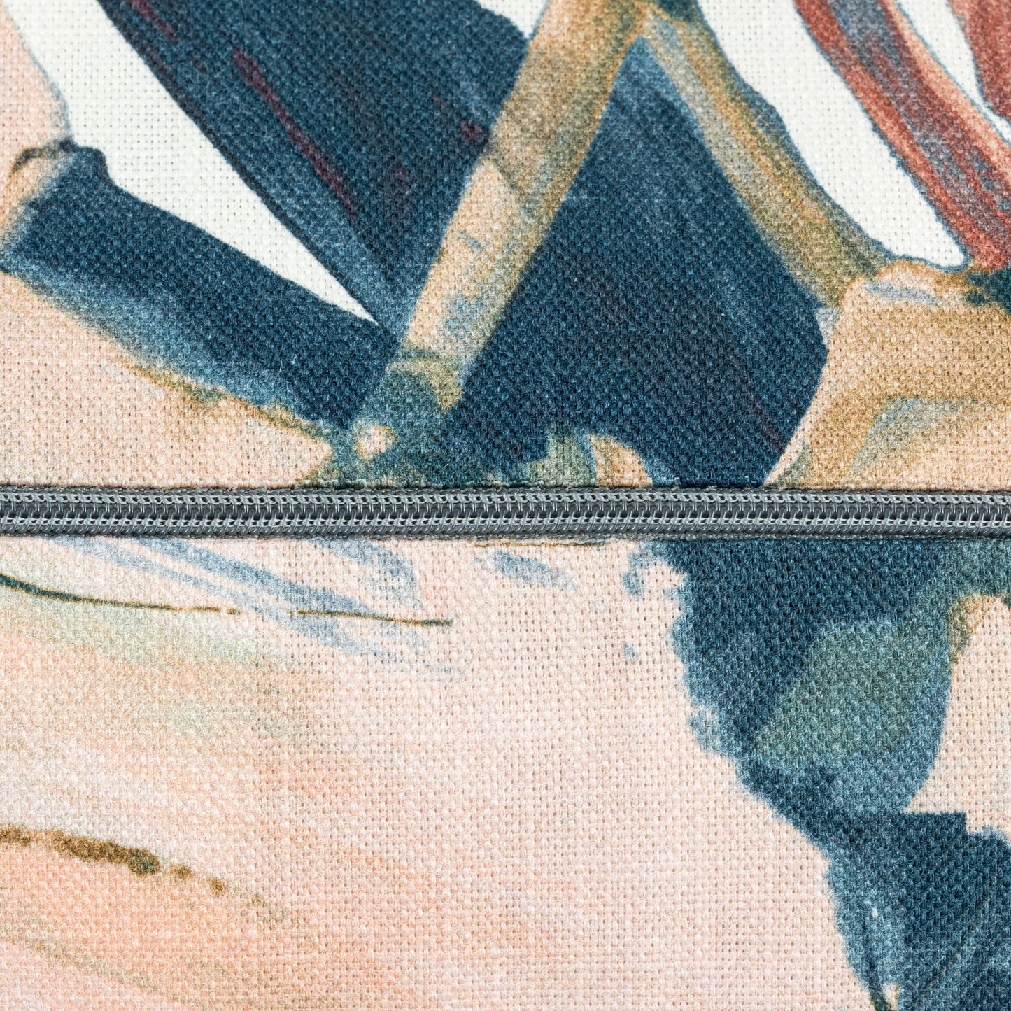 Maya Rose & Navy Cushion