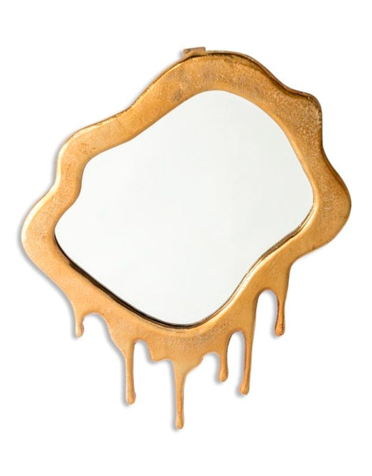 Gold Drip Mirror