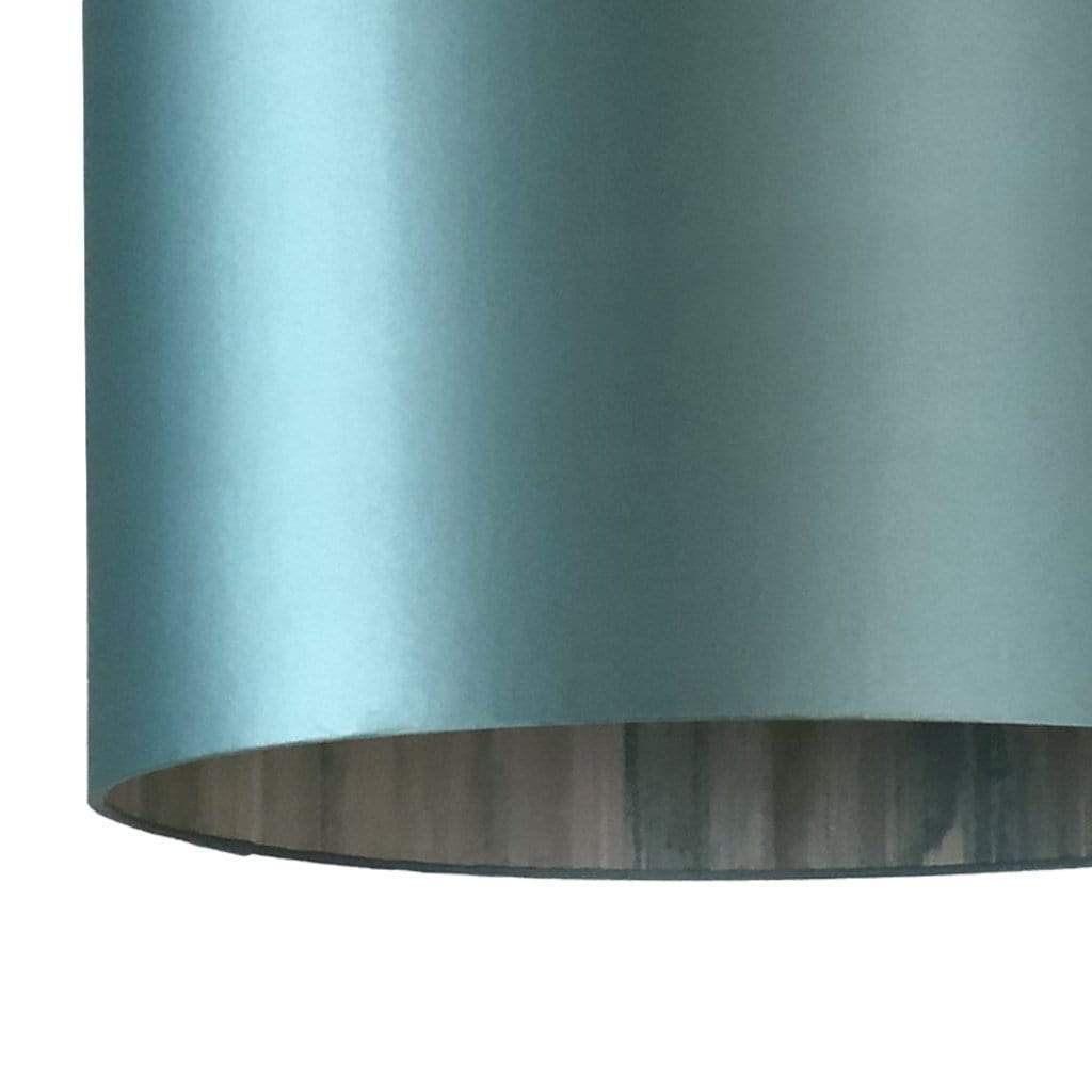 Aqua Haze Satin Shade with Anthology Elements Stone Teal Lining