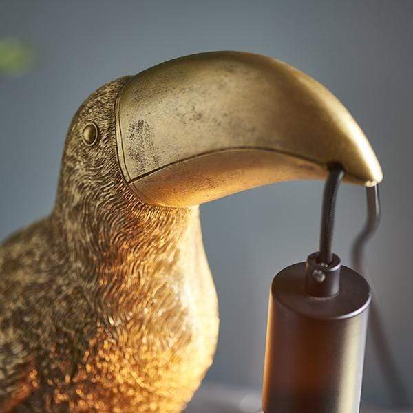 Tilly Vintage Gold Table Lamp