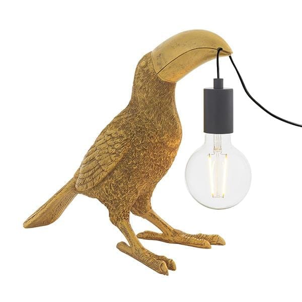 Tilly Vintage Gold Table Lamp