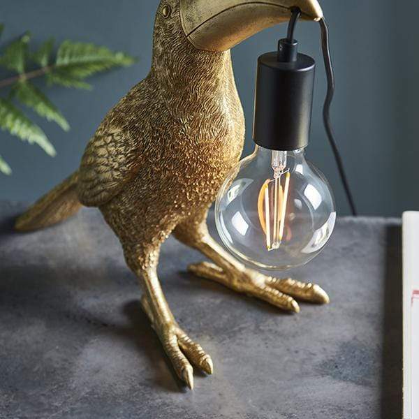 Tilly Vintage Gold Table Lamp
