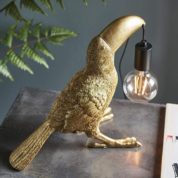 Tilly Vintage Gold Table Lamp