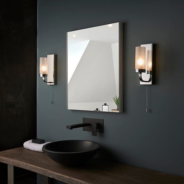 Diana 1 Light Chrome Bathroom Wall Light
