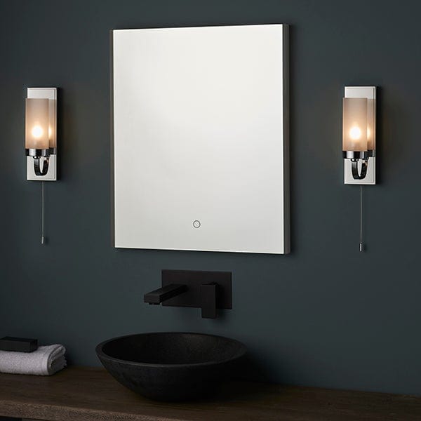 Diana 1 Light Chrome Bathroom Wall Light