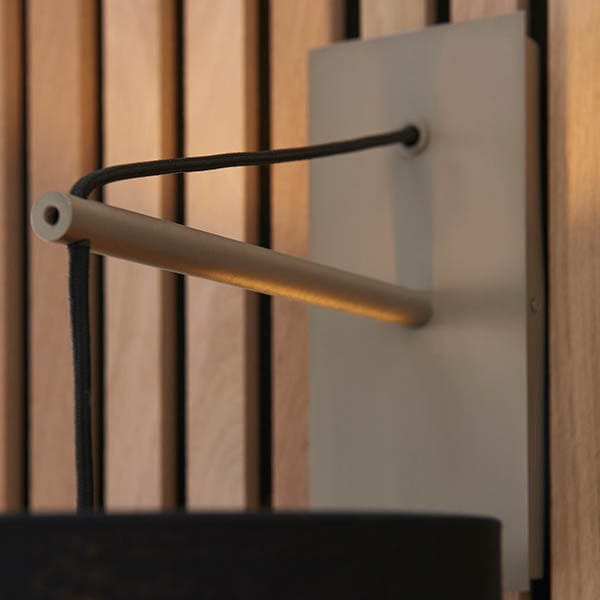 Hamilton Matt Nickel Wall Light