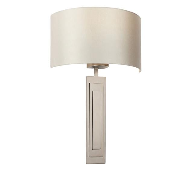 Empire Wall Light Brushed Bronze & Mink