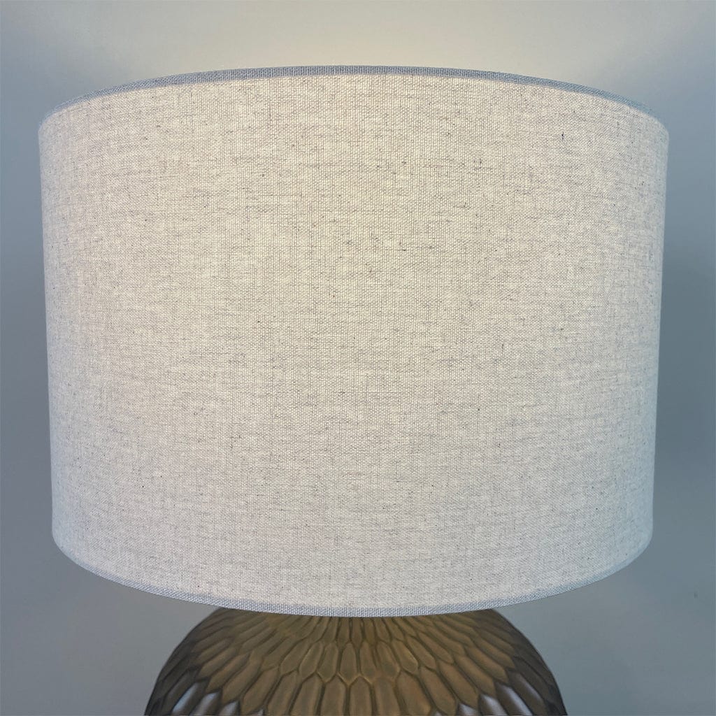 Cassius Bronze Textured Glazed Ceramic Table Lamp