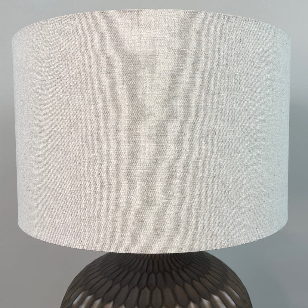 Cassius Bronze Textured Glazed Ceramic Table Lamp