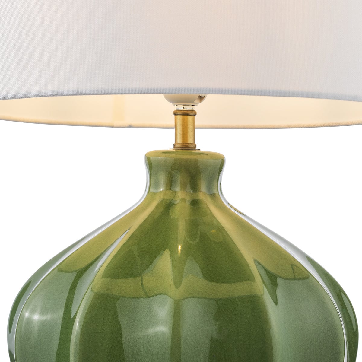 Amrita Table Lamp Green Base Only