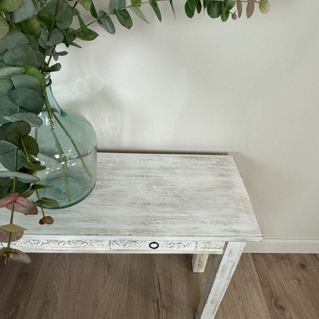 Abigail Rustic Two Drawer Console