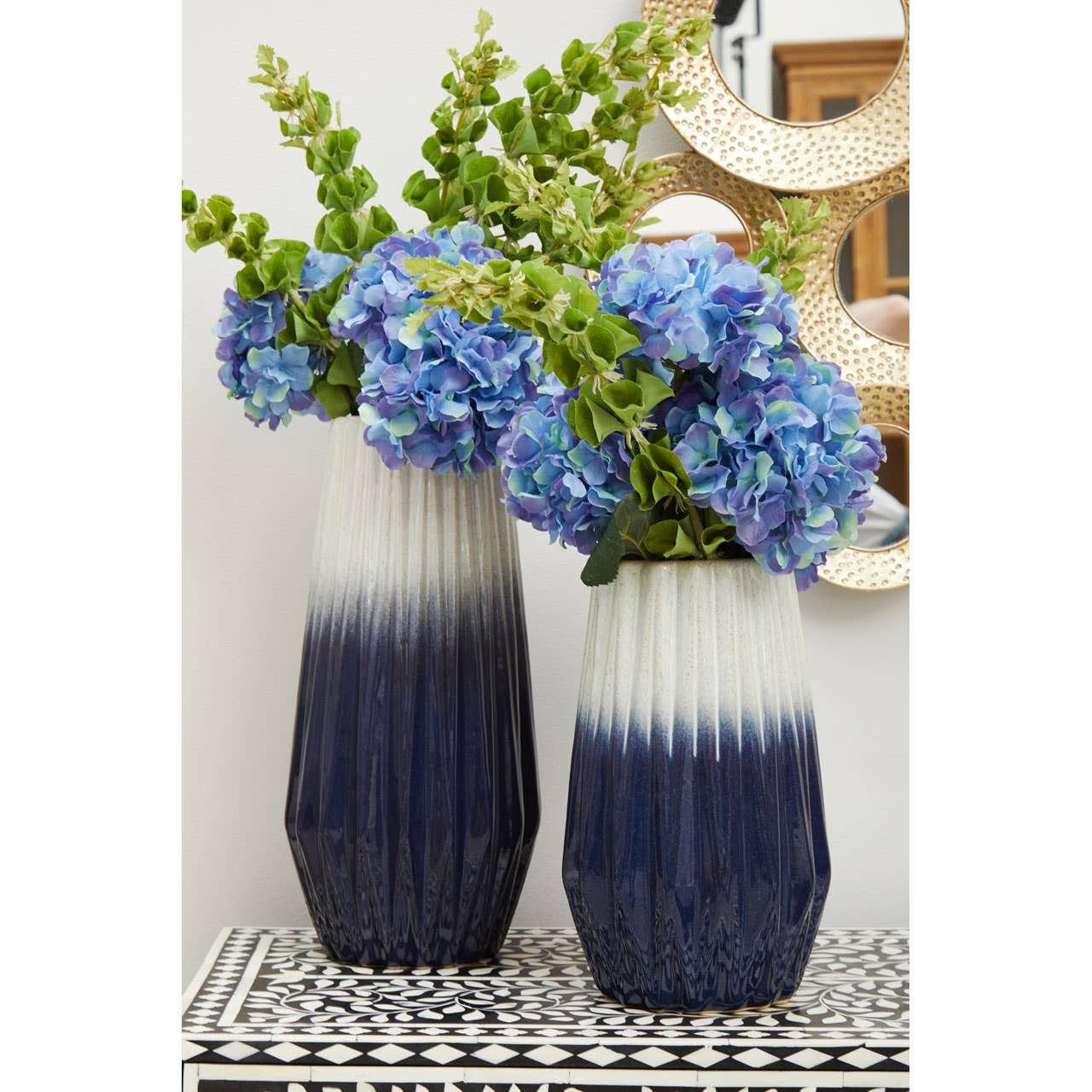 Blue Ombre Large Vase