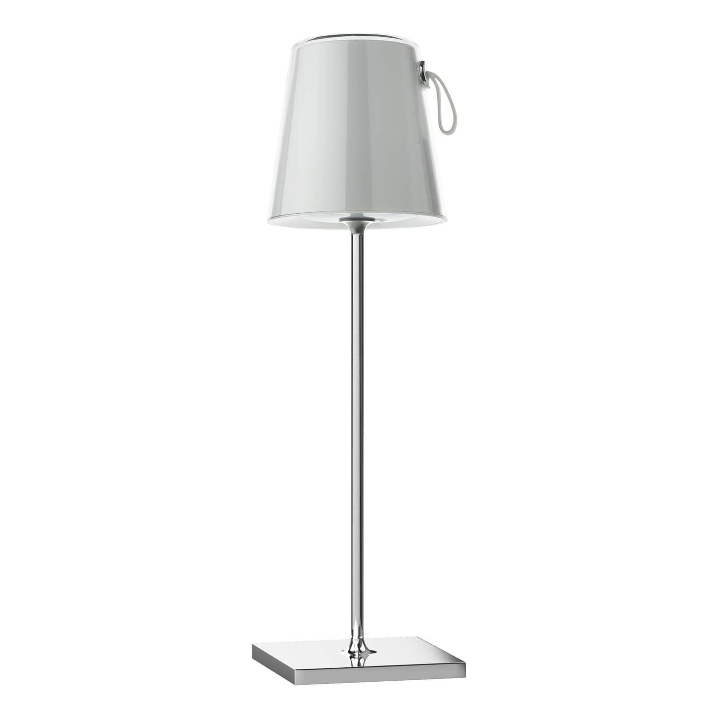Colour Changing Rechargeable Chrome Table Lamp