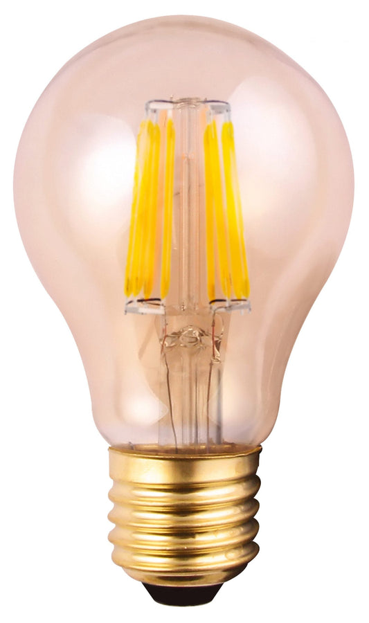 E27 Amber GLS 8W Dimmable LED