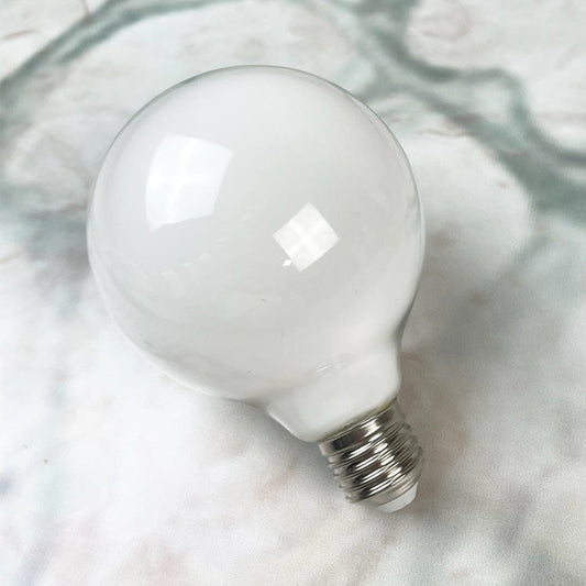 E27 Opal 95mm Globe 8W Dimmable LED