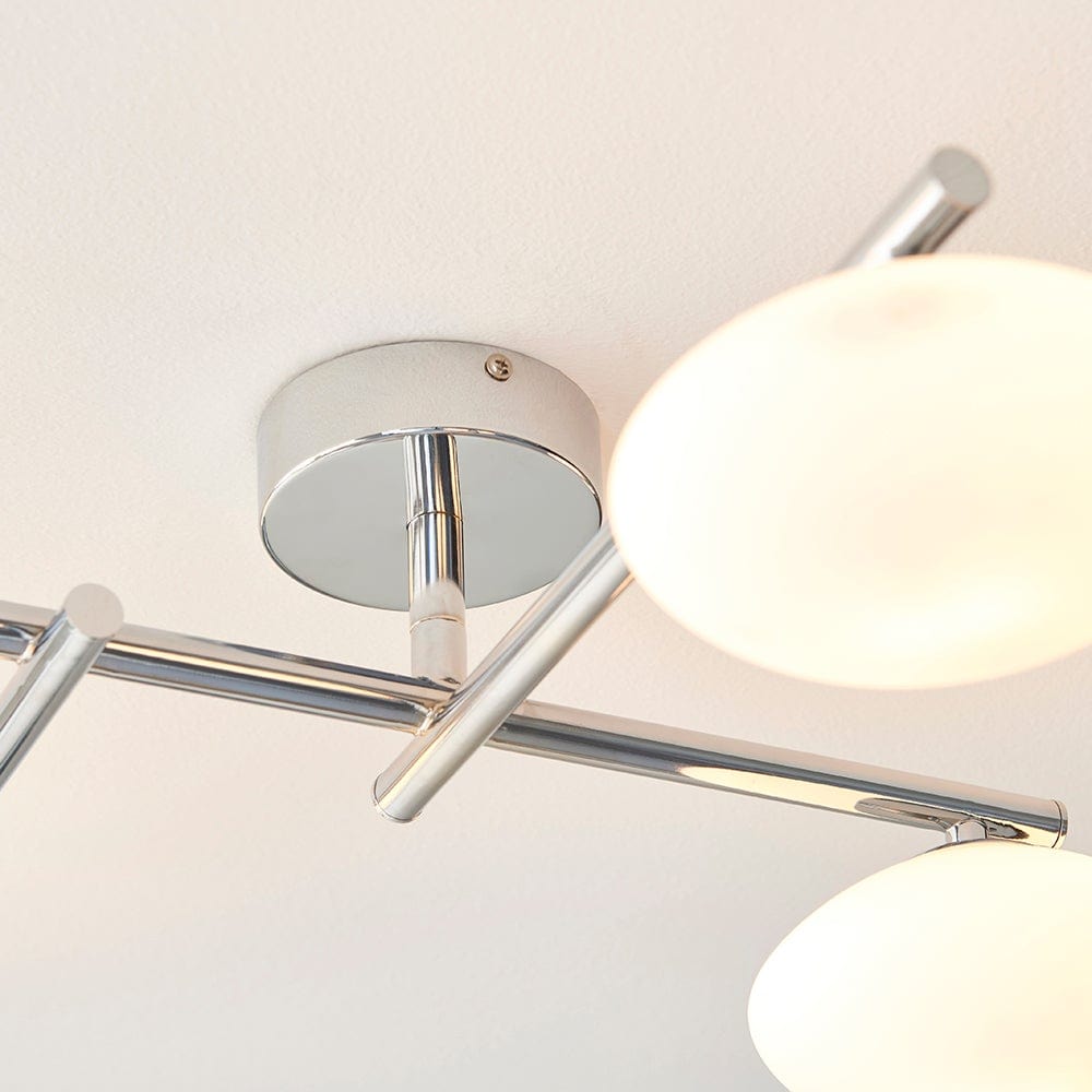 Astor 4 Light Semi Flush Bathroom Light