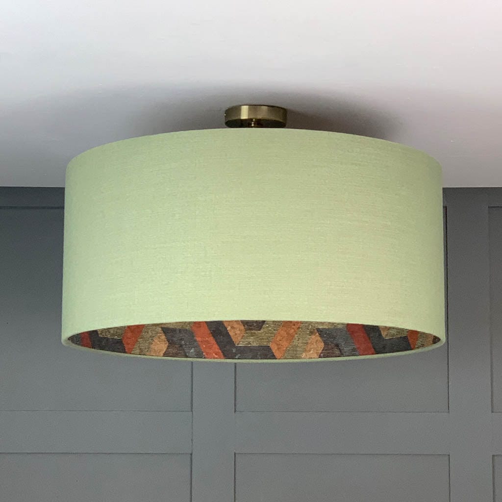 Sage green ceiling lamp shade hotsell
