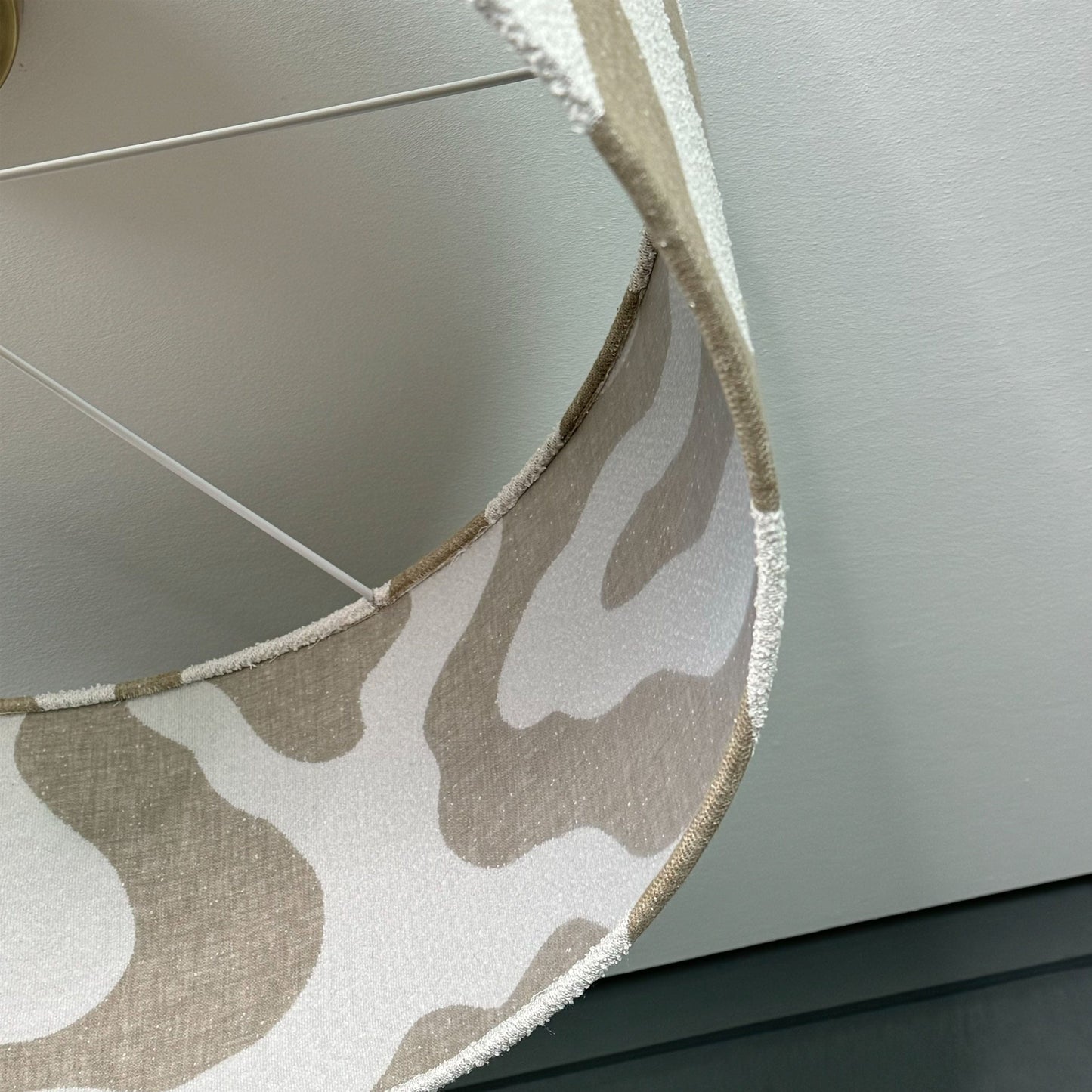 Sigrid Birch Boucle Shade with Frosted Lining