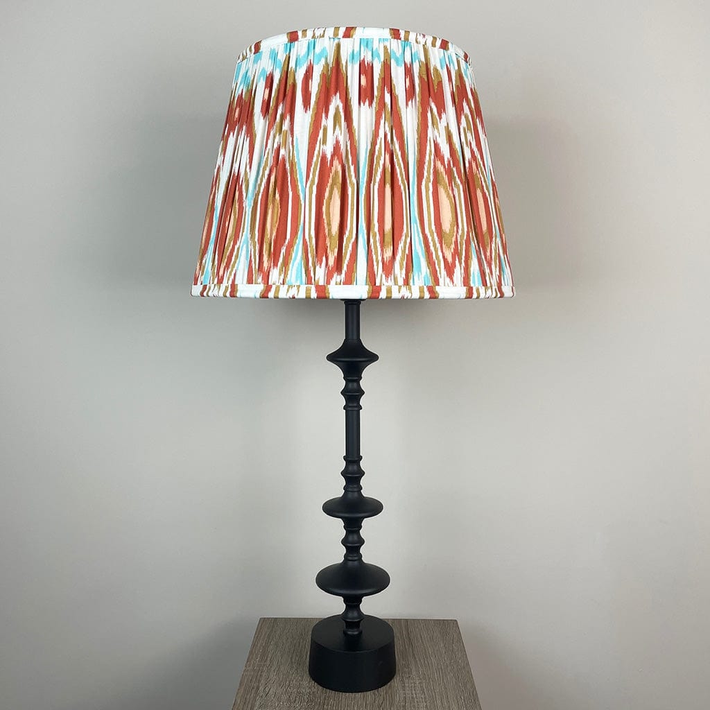 Emilio Matt Black Candlestick Table Lamp