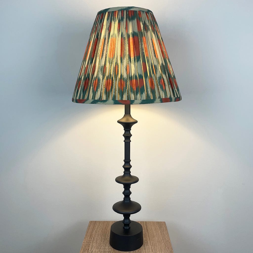 Emilio Matt Black Candlestick Table Lamp