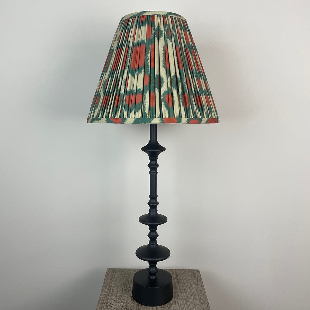 Emilio Matt Black Candlestick Table Lamp