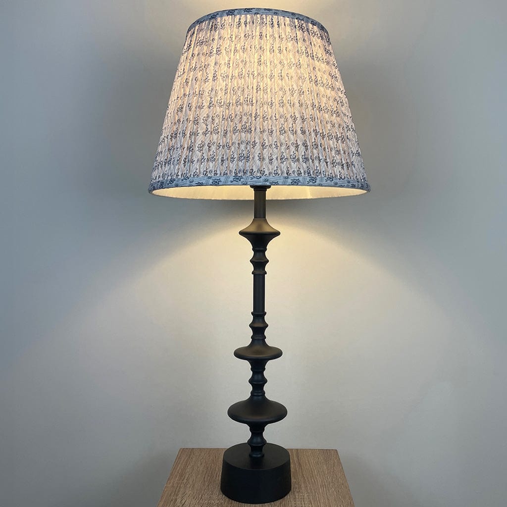 Emilio Matt Black Candlestick Table Lamp