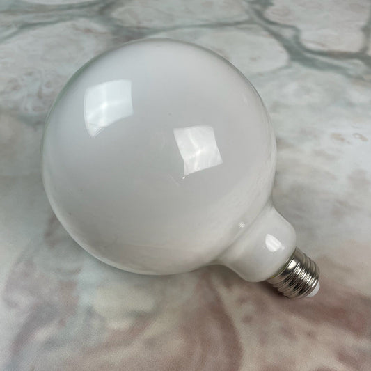 E27 Opal 125mm Globe 8W Dimmable LED