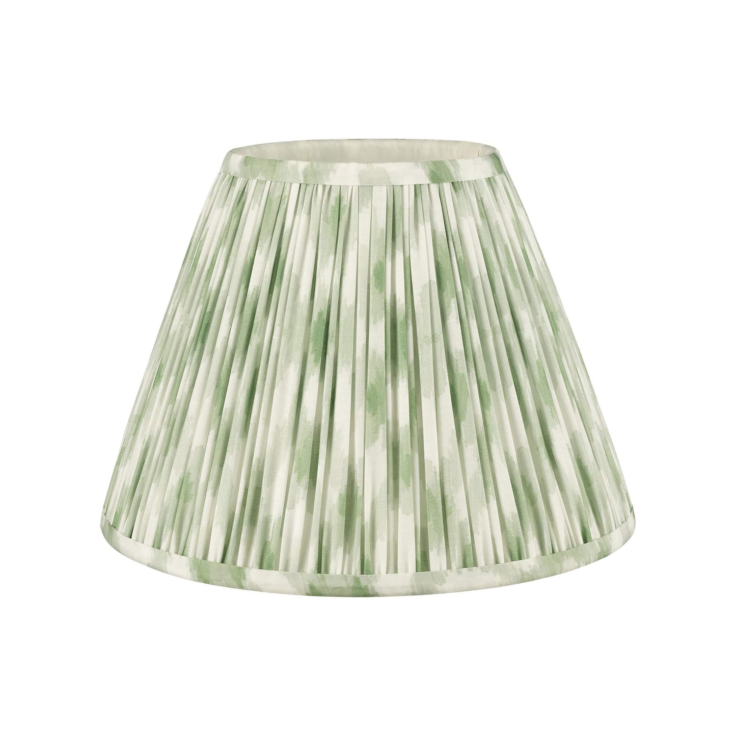 Ikat Green Cotton Tapered Shade