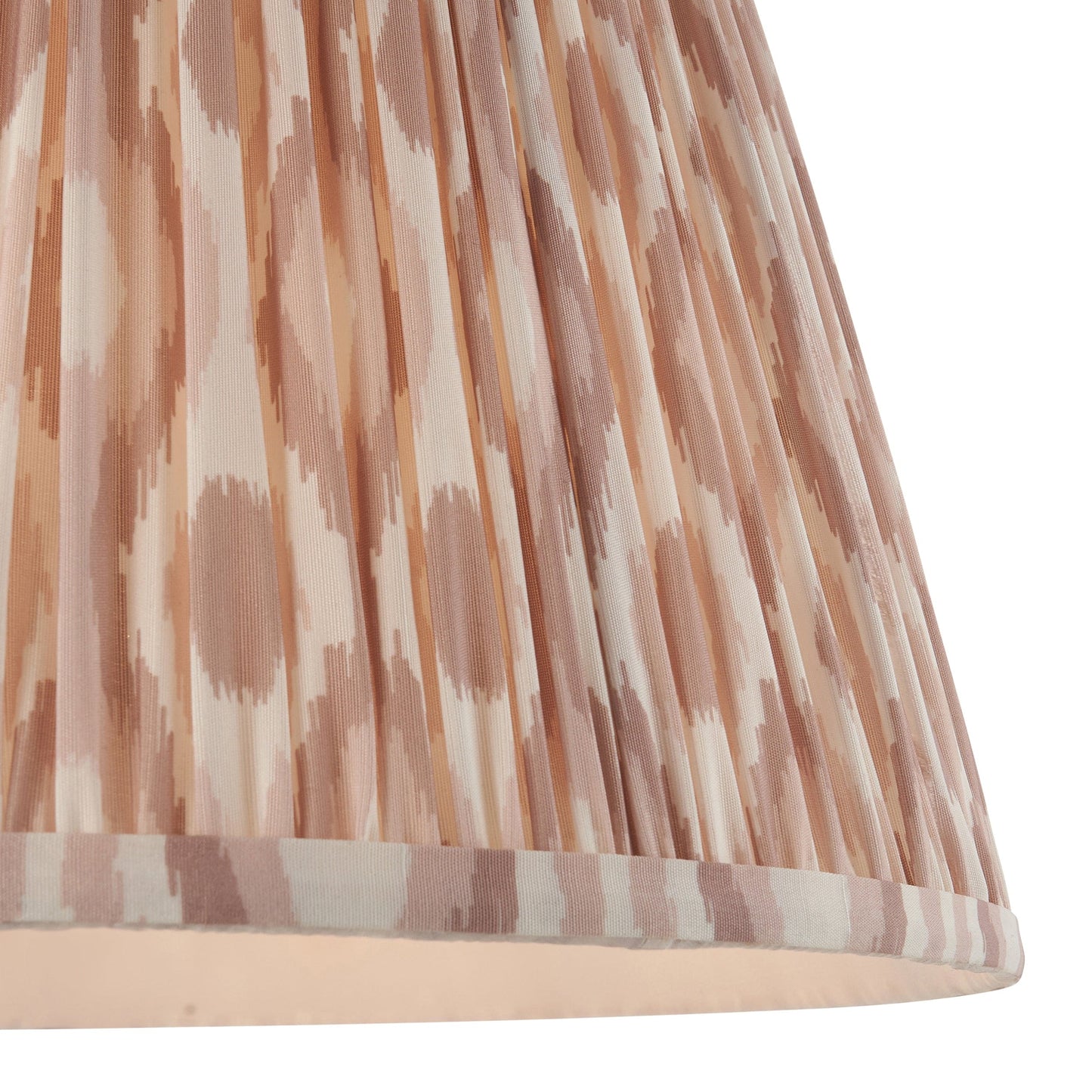 Ikat Pleated Shade - Natural