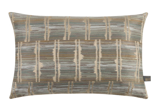 Decorative pillow with a pattern on a white background