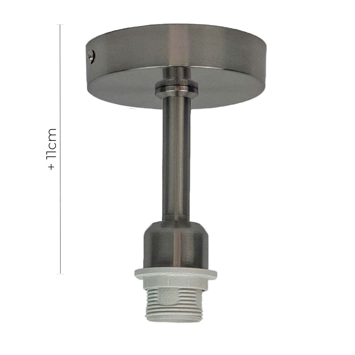 Brushed Steel Pathos - Pendant Light Fitting